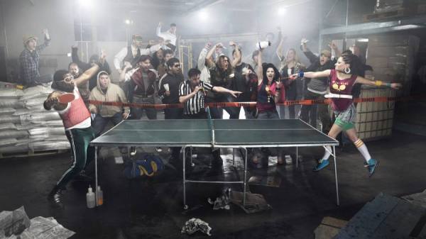 Photograph Angus Rowe Macpherson Ping Pong...the Match on One Eyeland